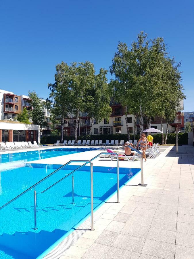 Apartament Pomaranczowy Z Basenem,Sauna-Blisko Morza. Kolobrzeg Exterior photo